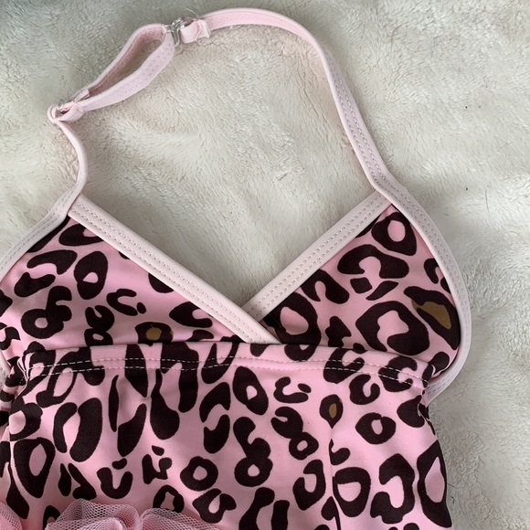 Koala Baby Pink Leopard Swimsuit 12M EUC 😍 - Picture 2 of 9